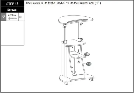 FIG 21 ASSEMBLY STEPS