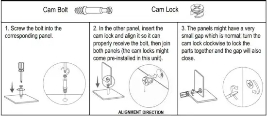 FIG 6 SCREWS LIST