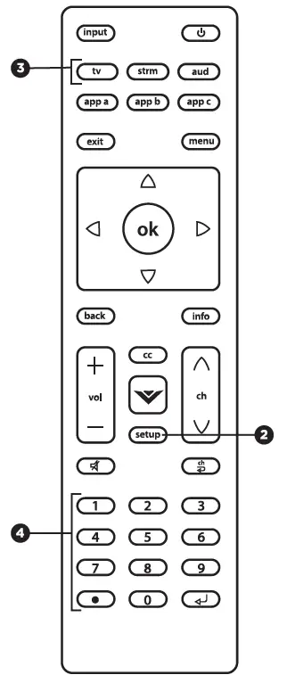 Jasco-67204-3-Device-Universal-Replacement-Vizio-Remote-fig-2