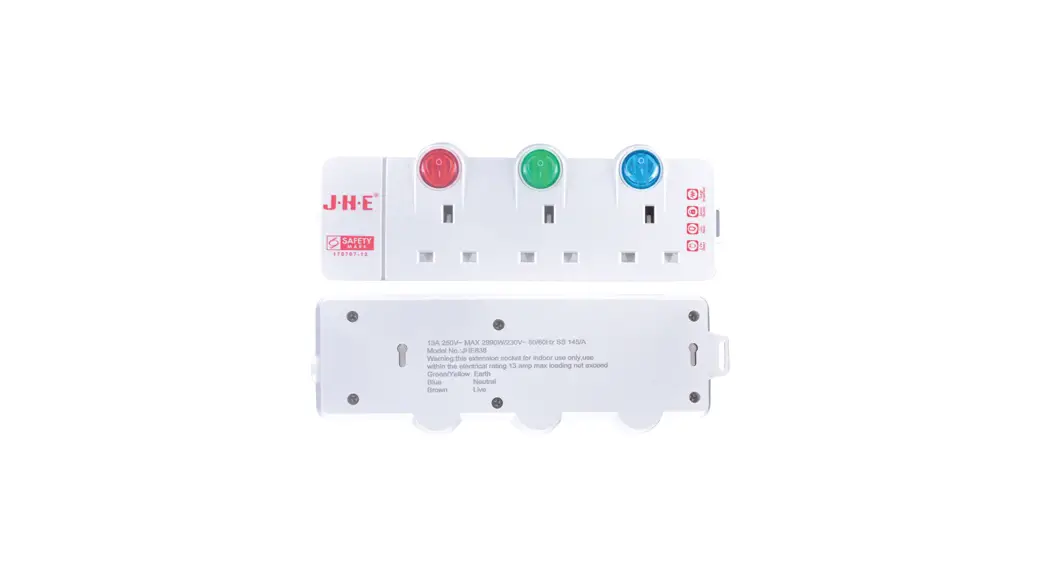 Socket Safety Jhe858 Extension Socket User Manual Socket Safety Jhe858 Extension Socket User Manual