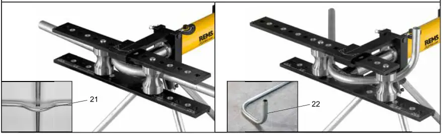 REMS 590051 R Python Hydraulic Pipe Bending Press - Product Overview 2