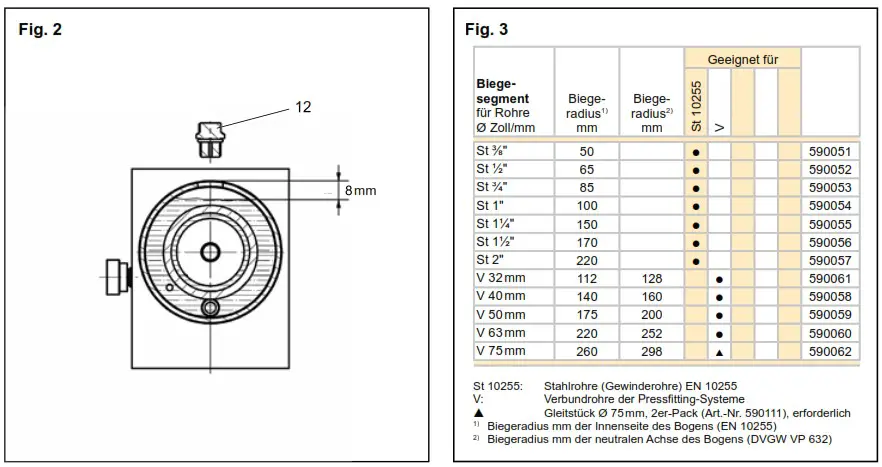 REMS 590051 R Python Hydraulic Pipe Bending Press - Product Overview 3