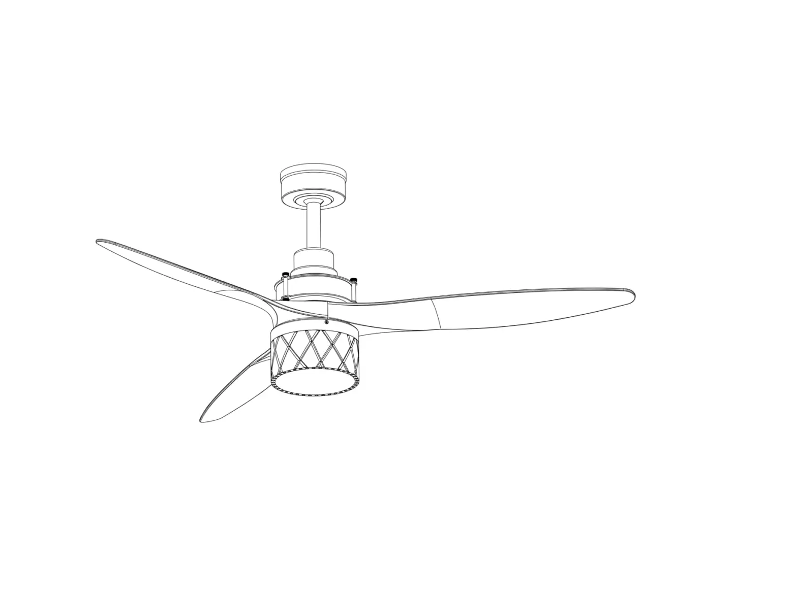 Breezary 29002-sr 52 Inch Ceiling Fan With Light User Manual Breezary 29002-sr 52 Inch Ceiling Fan With Light User Manual