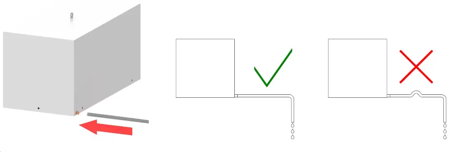 IP Enclosures IP ACIW Air Conditioner for Electrical Enclosures - condensate