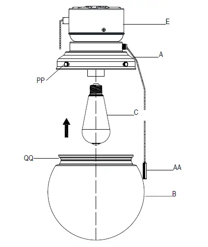 Hampton-Bay-52242-Universal-Ceiling-Fan-Light-Kit-7