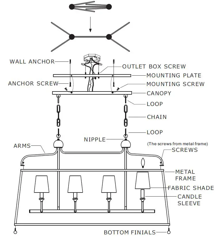 CRYSTORAMA-2249-BF-Sylvan-Eight-Light-Chandelier-FIG-1