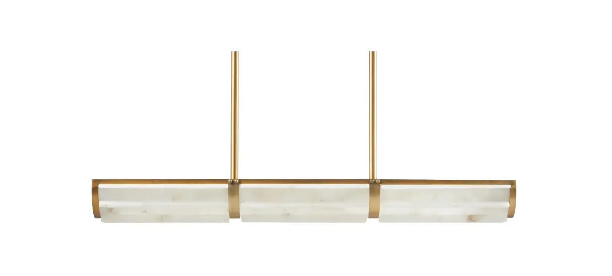 Ethan Allen 093063 Nat Farida Alabaster Linear Chandelier Instruction Manual