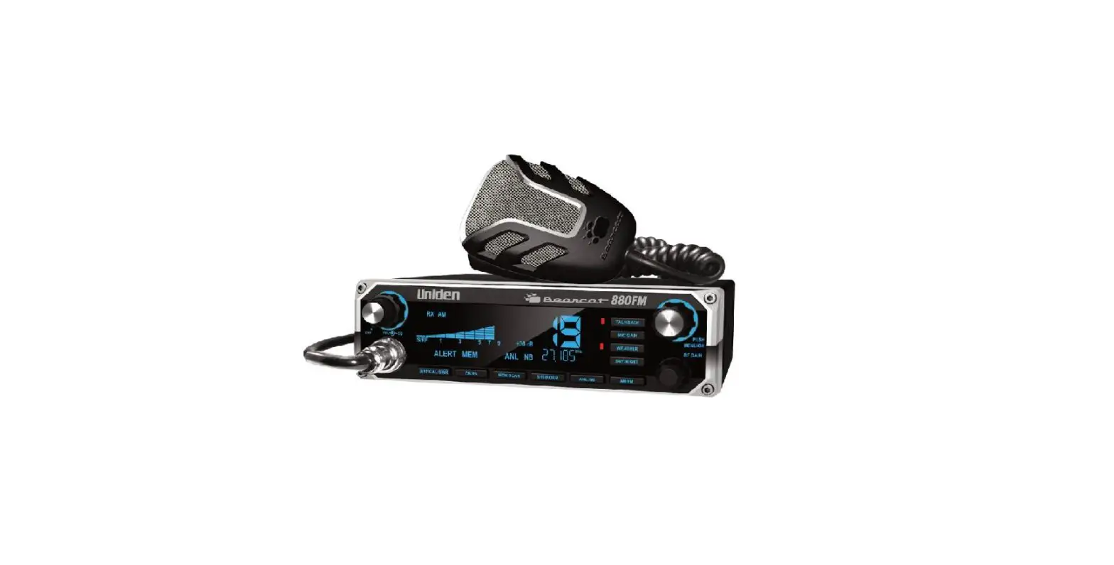 Uniden Bearcat 880fm Cb Radio Owner's Manual