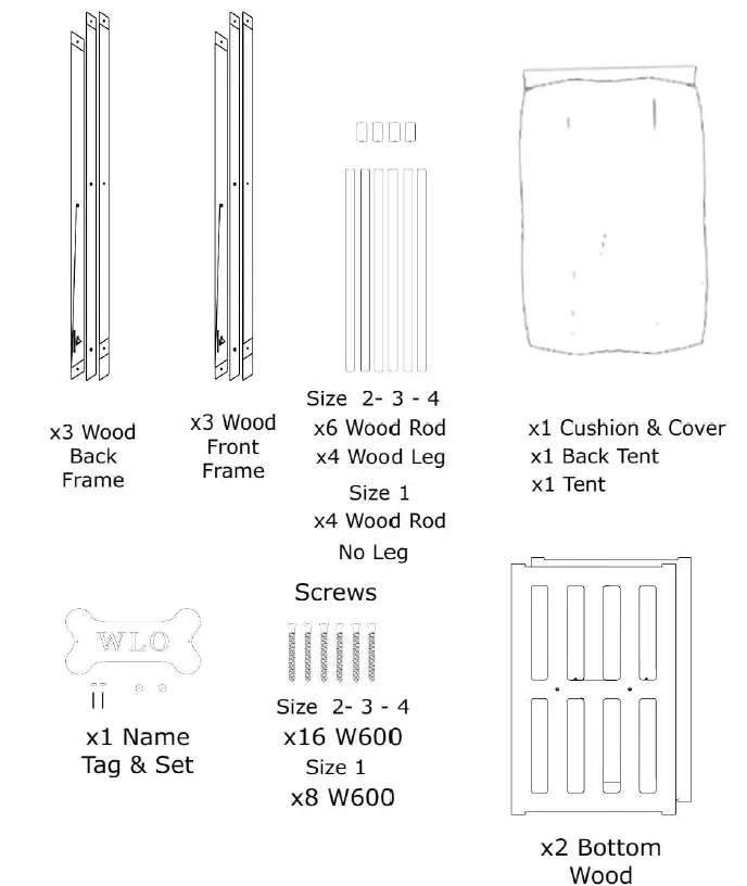 WLO-Wood-Lakota-Elevated-Solid-Spruce-Dog-House-FIG 1