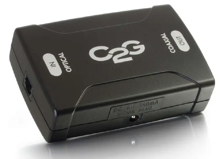 C2G 40019 Optical to Coaxial Digital Audio Converter-product