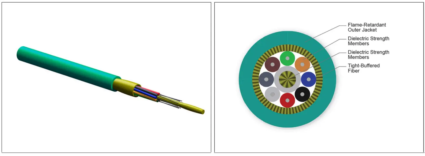 CORNING 008T88 31180 29 MIC Tight Buffered Cable - Figure