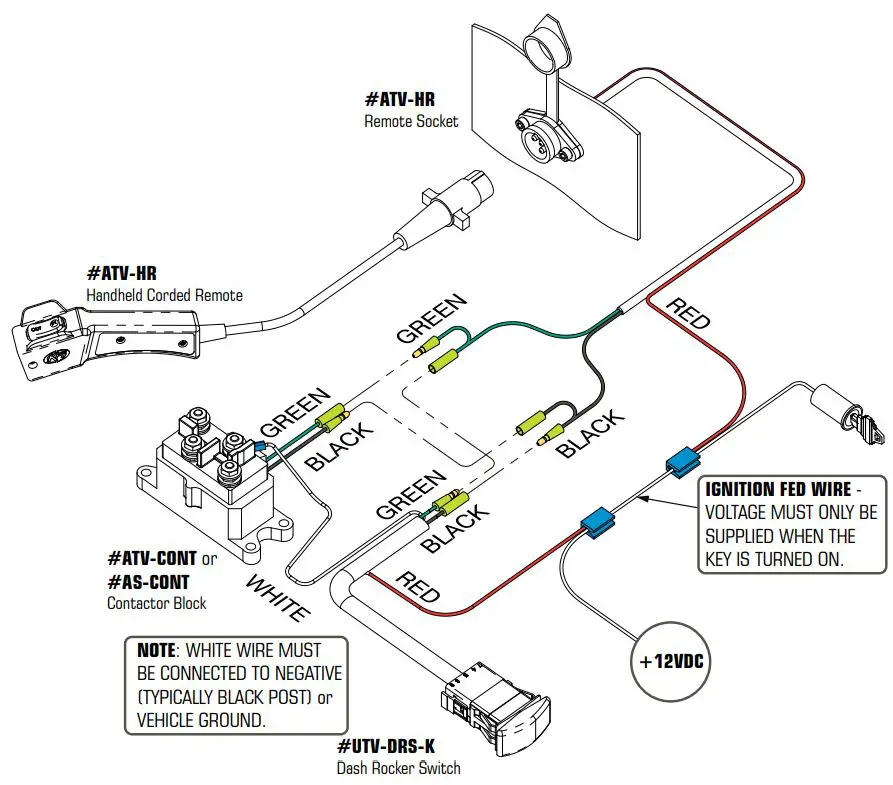 KFI-U45-R2-ATV-Winch-Steel-Cable-fig-9