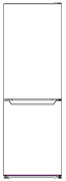 CHiQ MRF-159 1440mm Foot Freestanding Size Large Compact Refrigerator