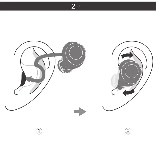 TECNO BDE01 True Wireless Bluetooth Earbuds with Microphone - Fig2