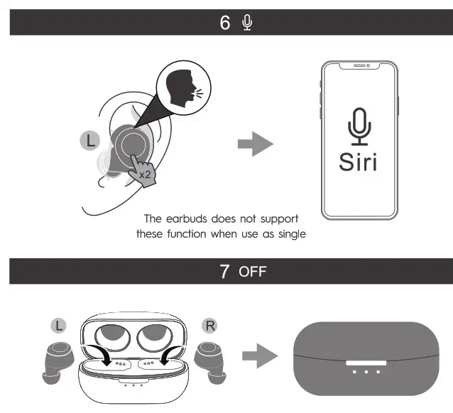 TECNO BDE01 True Wireless Bluetooth Earbuds with Microphone - Fig6
