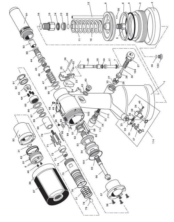 STANLEY 74200 Threaded Insert Tool - . GENERAL ASSEMBLIES