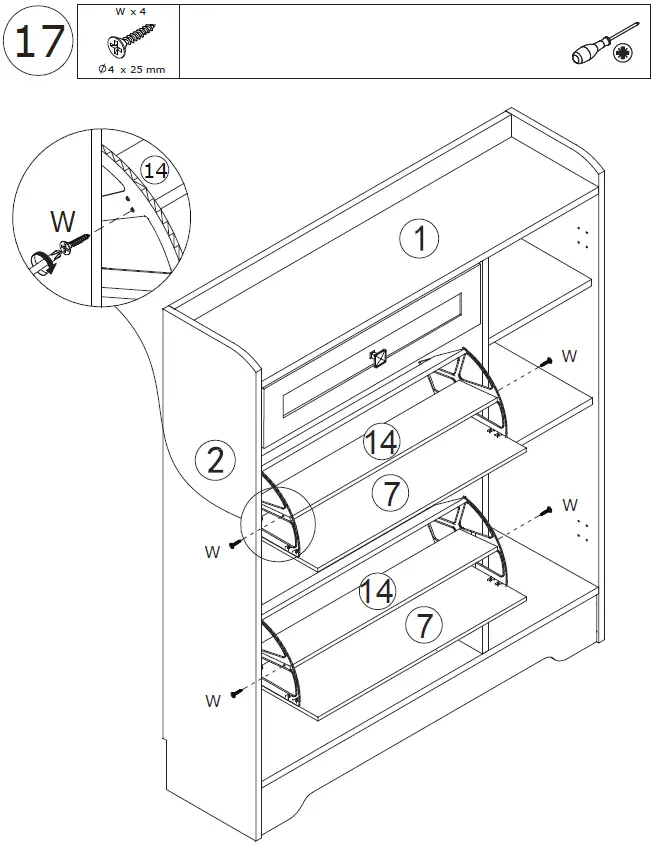 FUFU GAGA-LJY-WFKF210049-01-3-Tiered-Shoe-Storage-21