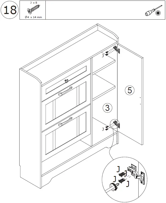 FUFU GAGA-LJY-WFKF210049-01-3-Tiered-Shoe-Storage-22