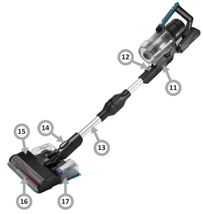 Amica VM 8200 Leste Aqua Vacuum Cleaner - fig 2