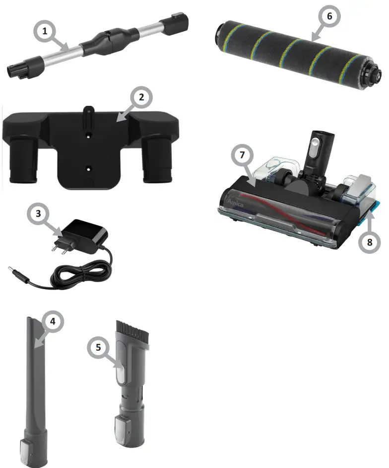 Amica VM 8200 Leste Aqua Vacuum Cleaner - fig 3