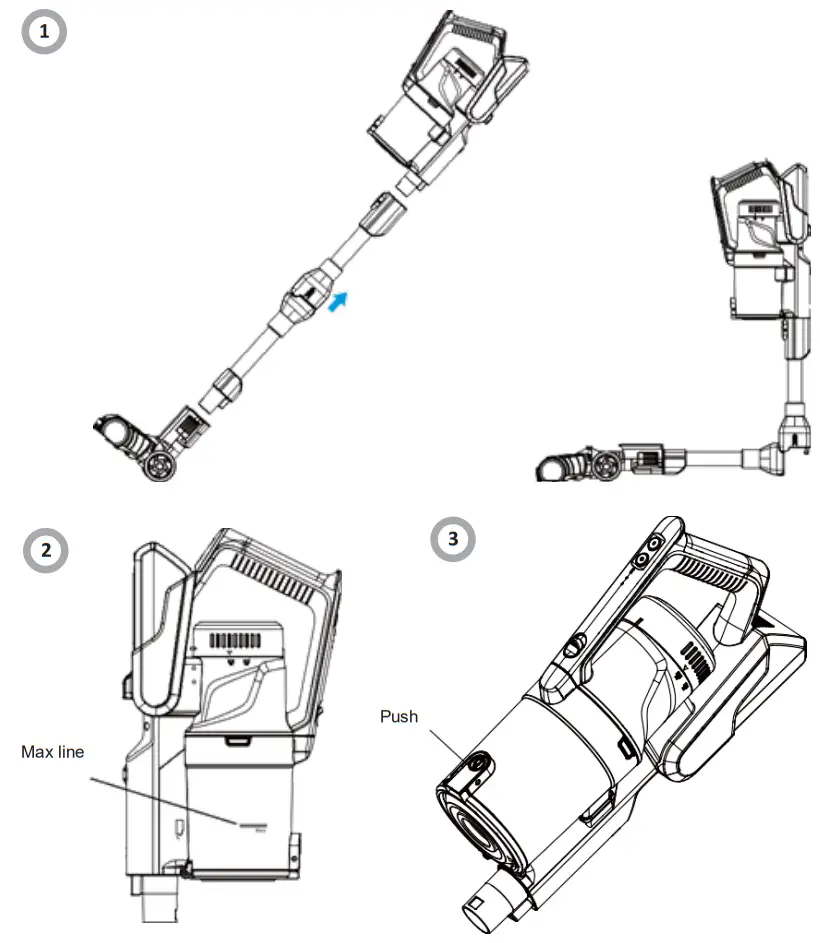 Amica VM 8200 Leste Aqua Vacuum Cleaner - fig 5