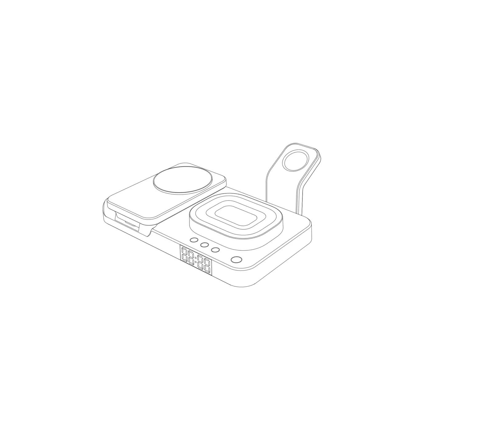 Mgctech Sc-a4 5 In 1 Magnetic Foldable Wireless Charger User Manual