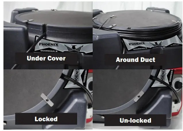 PHOENIX 4031350 Guardian R HEPA Air Scrubber System - Operation