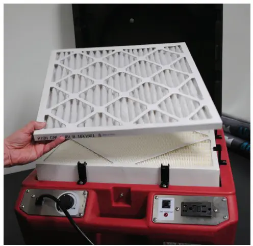 PHOENIX 4031350 Guardian R HEPA Air Scrubber System - HEPA filte