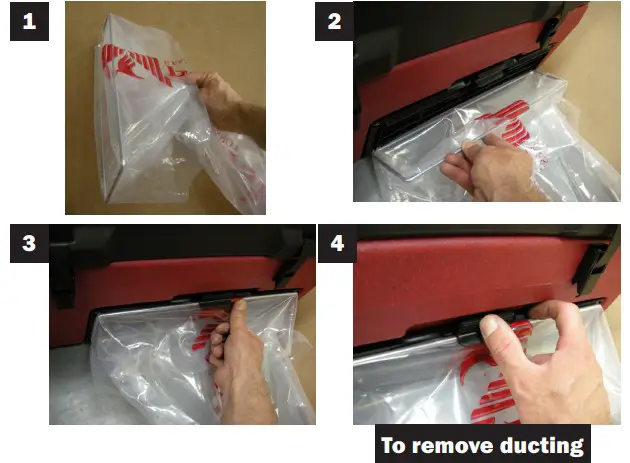 PHOENIX 4031350 Guardian R HEPA Air Scrubber System - remove ducting