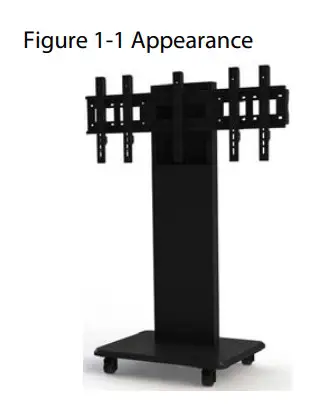 dahua EEC300 Mobile Stand for Data Collection Station- Appearance