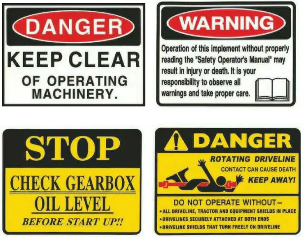 Safety Decals