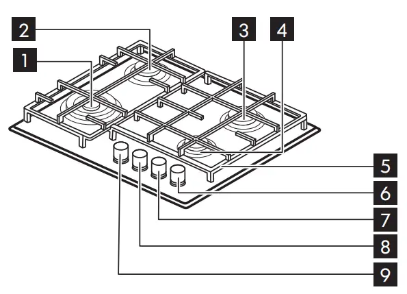 IKEA-SKÅLAN-005.302.74-Gas-Hob-2