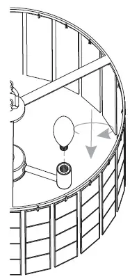 QUOIZEL-SGLM2814MBK-Seigler-3-Light-Matte-Black-Shaded-Pendant-FIG-10