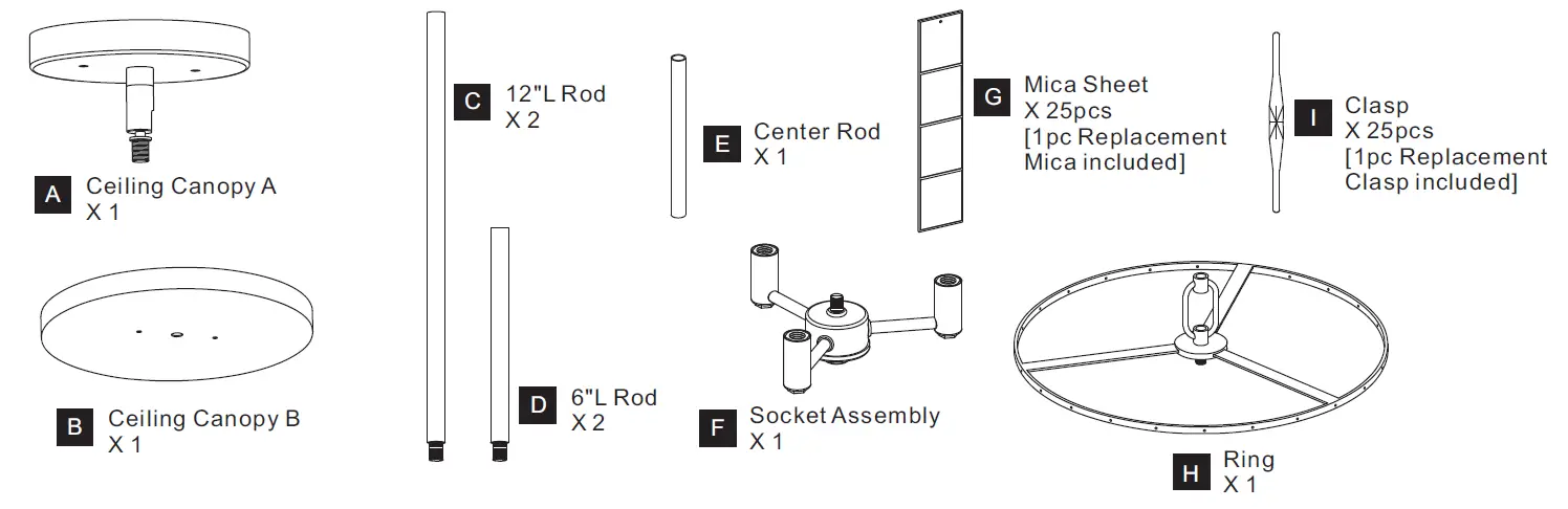 QUOIZEL-SGLM2814MBK-Seigler-3-Light-Matte-Black-Shaded-Pendant-FIG-2