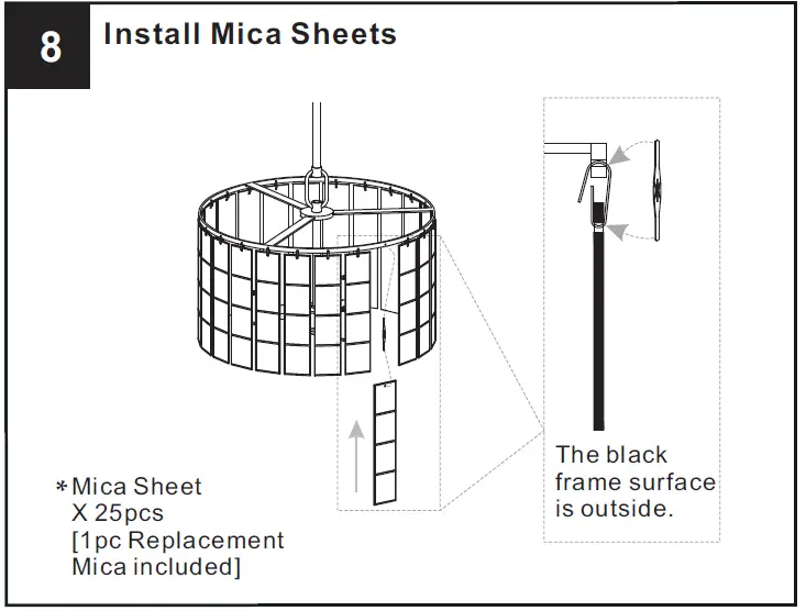 QUOIZEL-SGLM2814MBK-Seigler-3-Light-Matte-Black-Shaded-Pendant-FIG-8