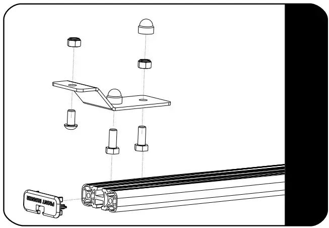 NARROW SLAT ASSEMBLY