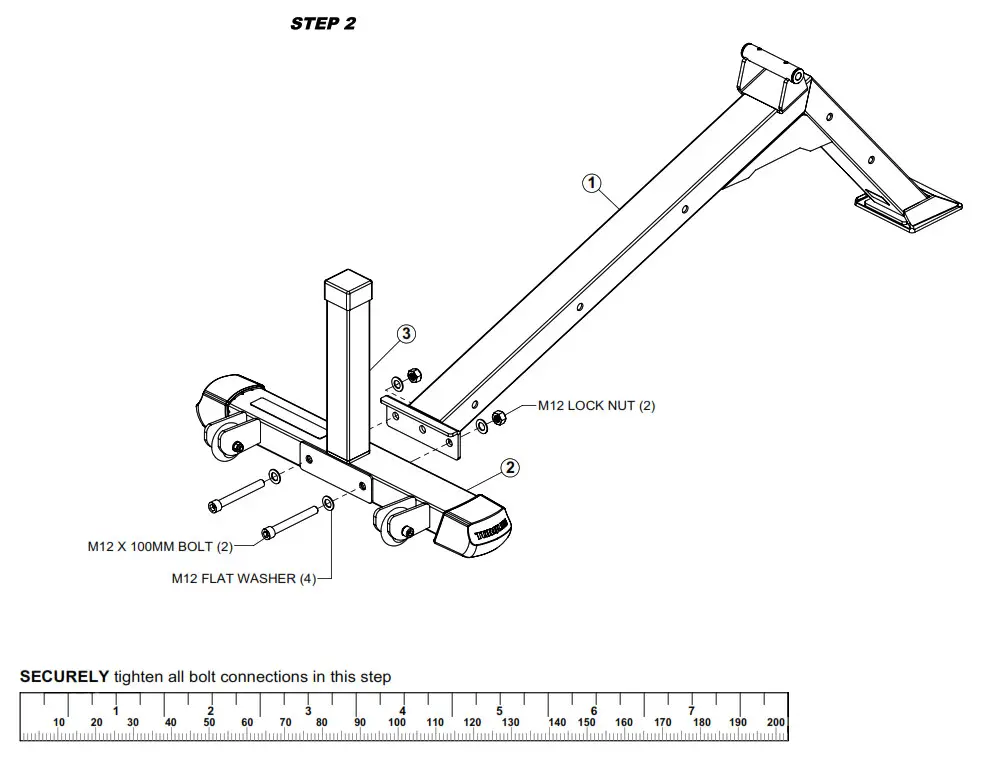Torque XG FIB 101 X Gym Flat Incline Bench - fig 2 