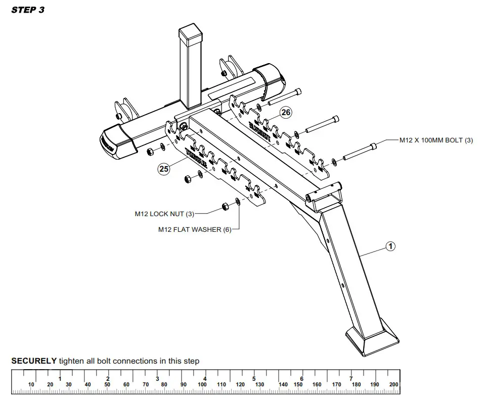 Torque XG FIB 101 X Gym Flat Incline Bench - fig 5 