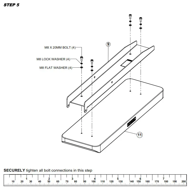 Torque XG FIB 101 X Gym Flat Incline Bench  - fig 9