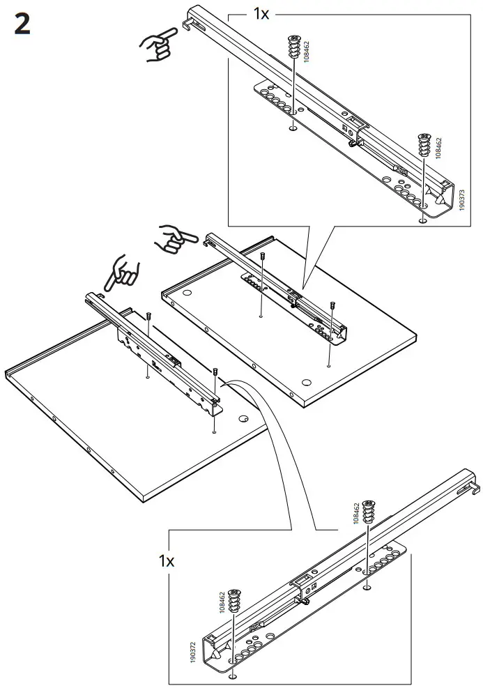 IKEA AA 2054702 3 2 VIKHAMMER Night Table - Figure 4