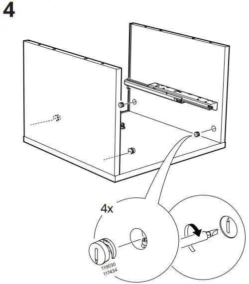 IKEA AA 2054702 3 2 VIKHAMMER Night Table - Figure 6
