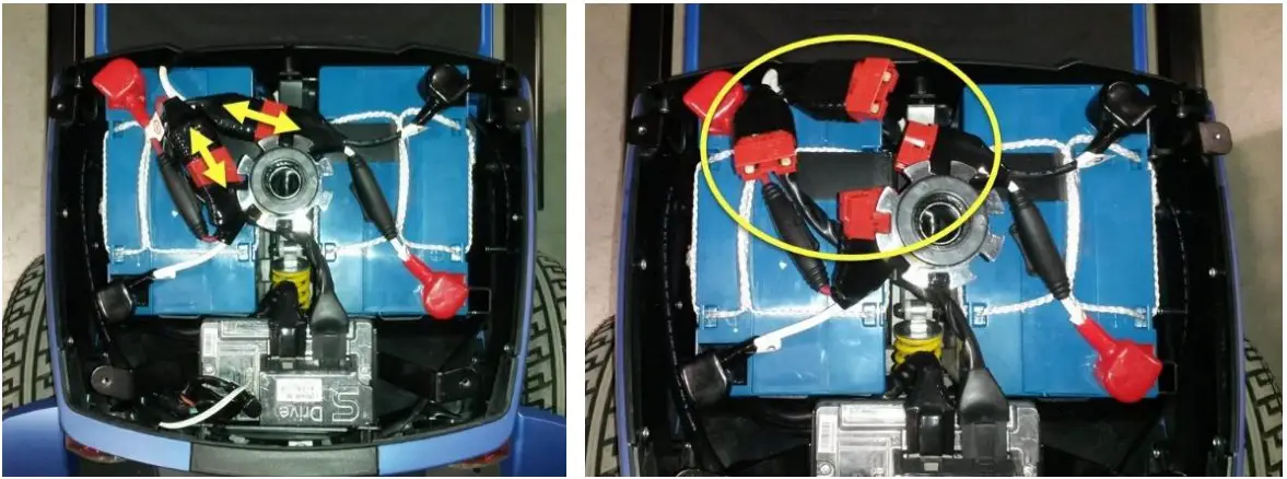 Disassembling old batteries