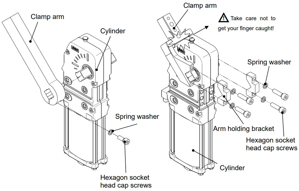 SMC CKZ5N Series Power Clamp Cylinder - FIGURE 13