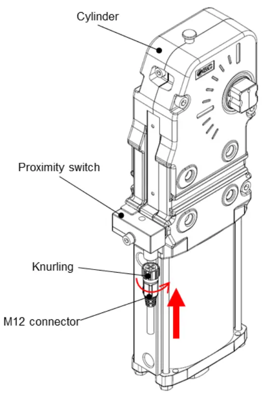 SMC CKZ5N Series Power Clamp Cylinder - FIGURE 25