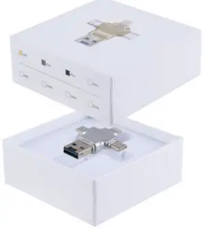 QVC E240204 ClickFree Backup 64 GB Photo and Video Saver-FIG1