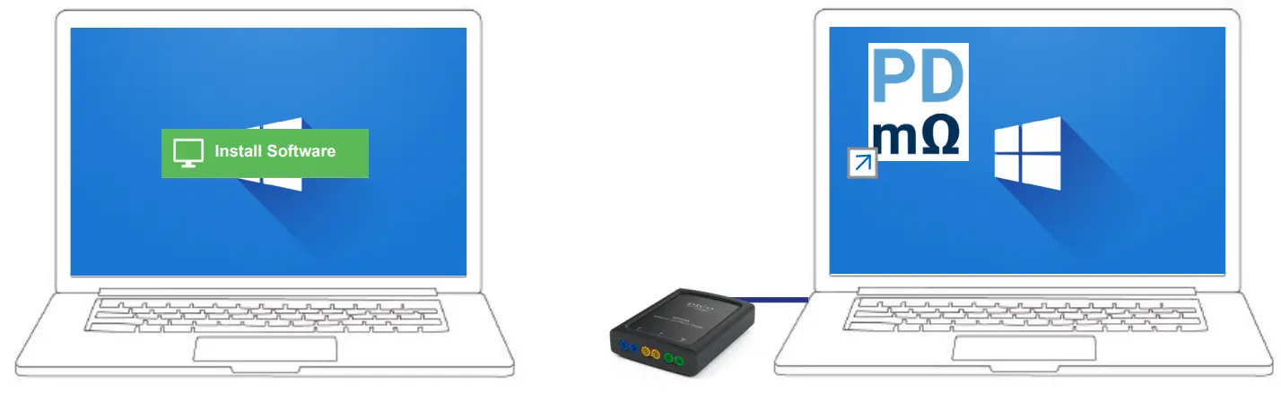 Pico MT03A Milliohm and Motor Tester - app 3