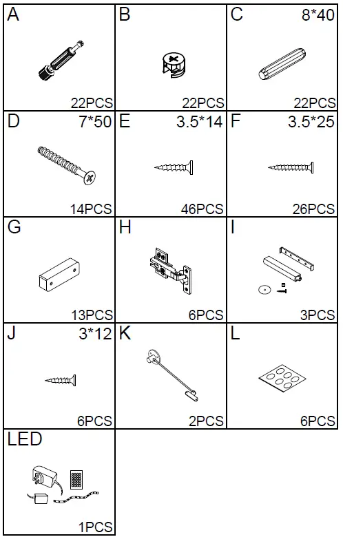 ModernLuxe-WF300276AAK-14-Inch-Tall-TV-Stands-FIG-2