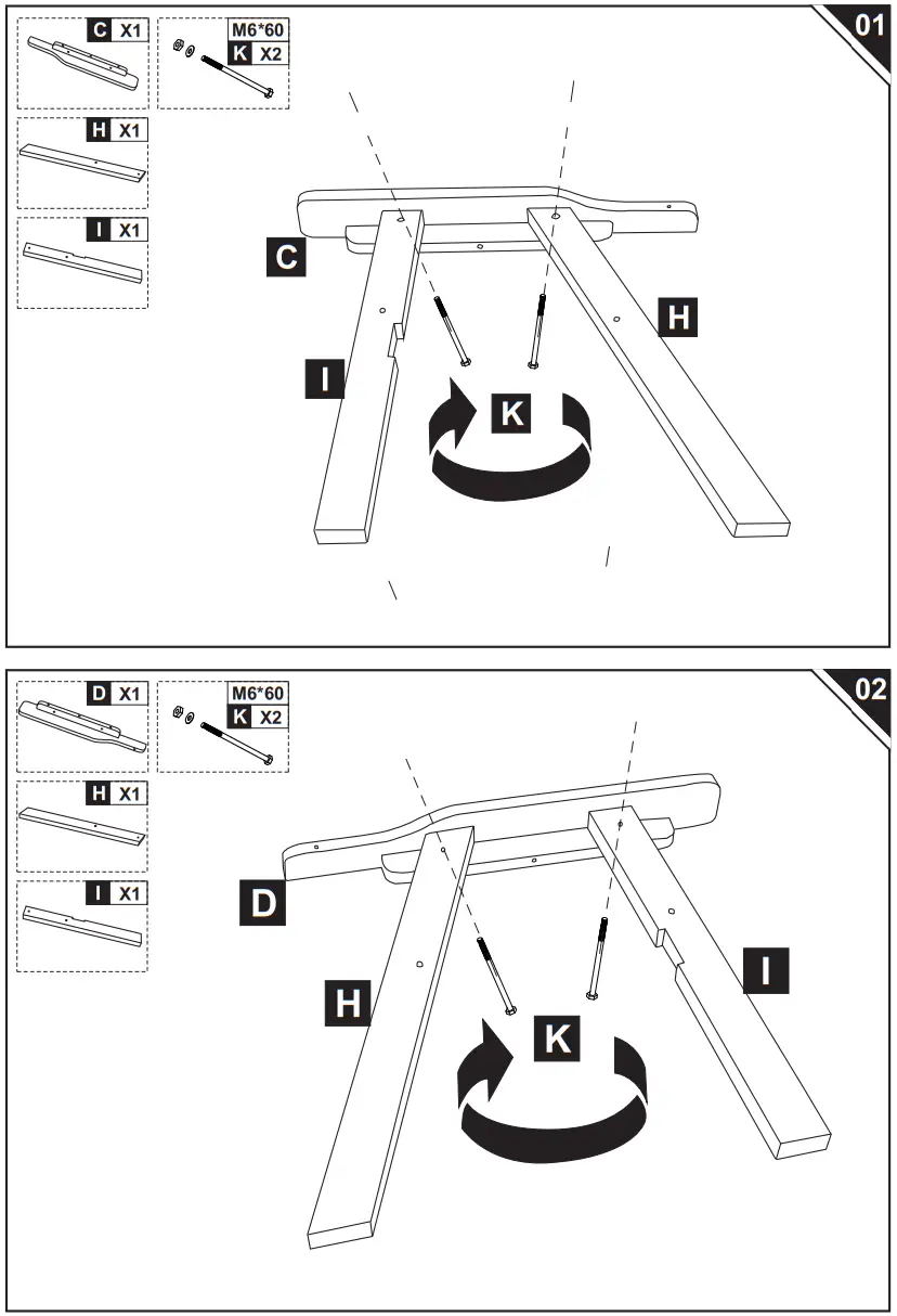 Outsunny 84B 394 84B 441 Outdoor Patio Wooden Double Chair Garden Bench - fig 5