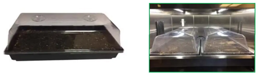 CARTER HOFFMANN GC52 GardenChef Herb and Microgreen Growing C iabinet -PLANTING TRAY2