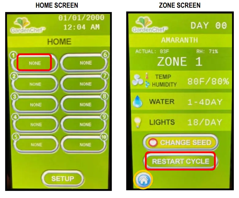 CARTER HOFFMANN GC52 GardenChef Herb and Microgreen Growing C iabinet - PROGRAMMING10